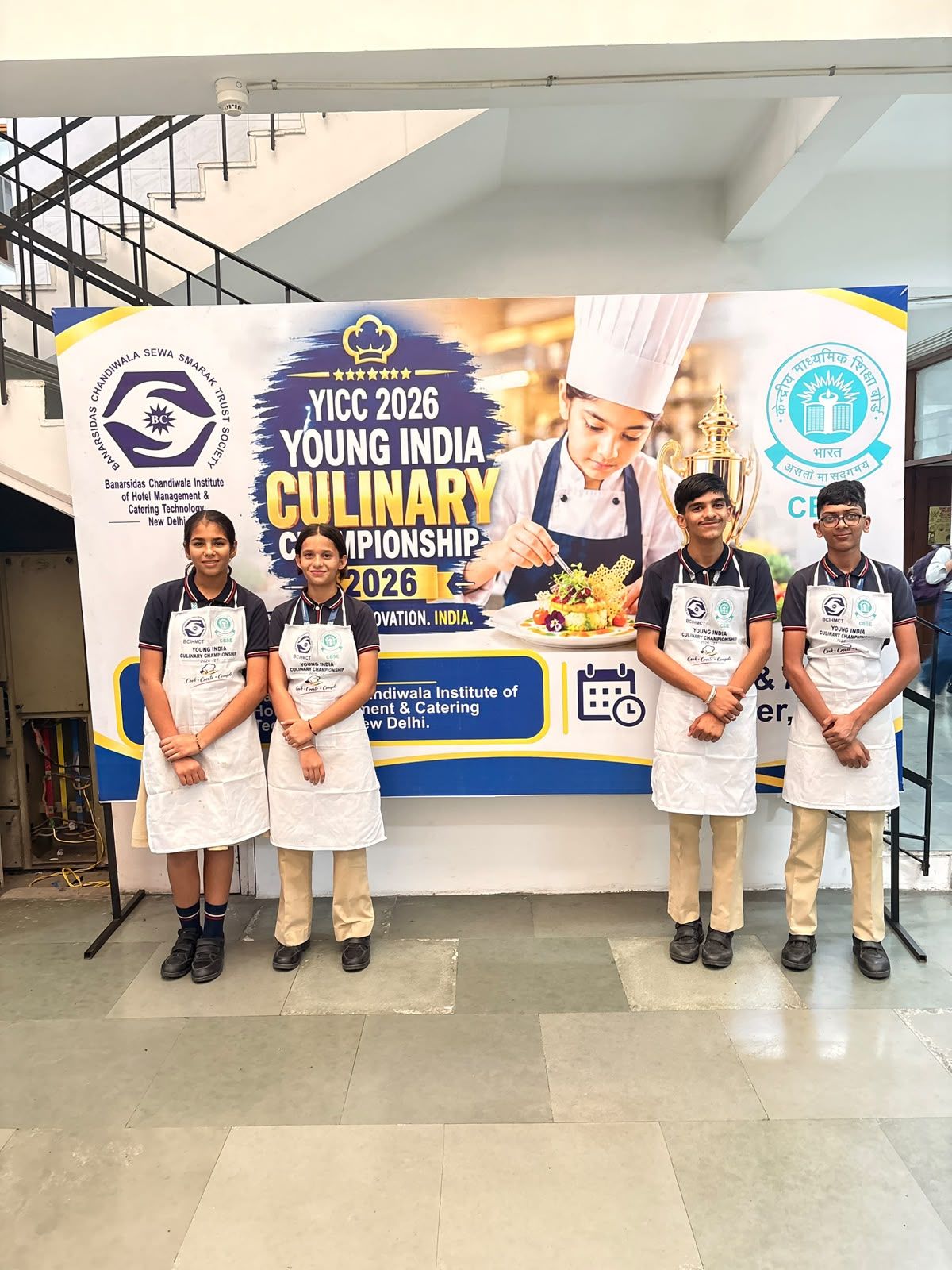 Glimpses of the Young India Culinary Championship  YICC   New Delhi   Oct 7  2026  1 